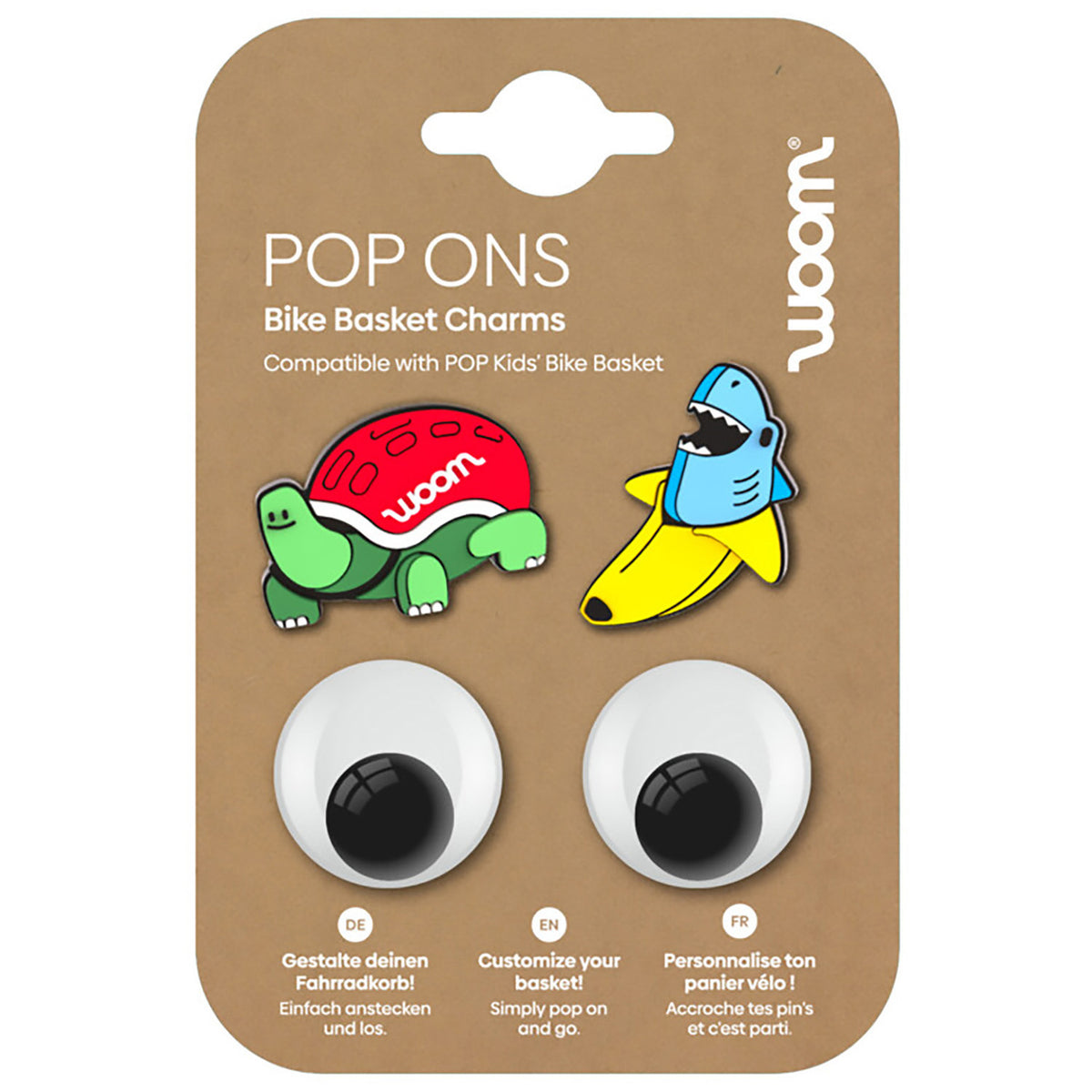 woom POP ONS Bike Basket Charms - Kids'
