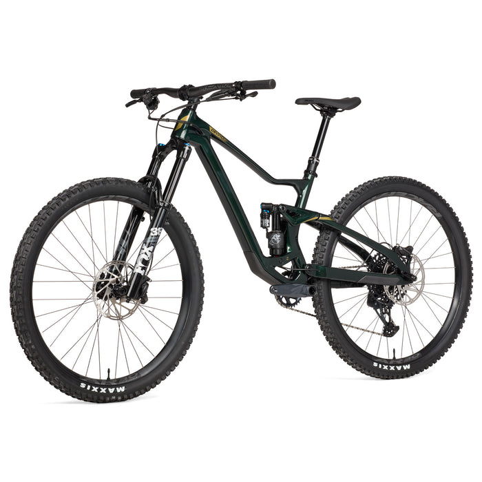 Devinci Troy Carbon 29 GX 12s Complete Mountain Bike 2023 Green Gold