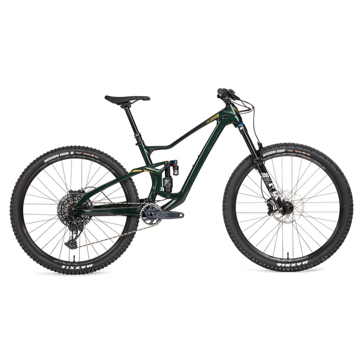 Devinci Troy Carbon 29 GX 12s Complete Mountain Bike 2023 Green Gold