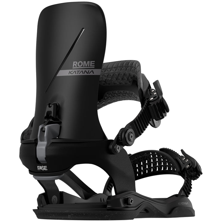 Rome Katana AW FASE Snowboard Bindings 2026 Black