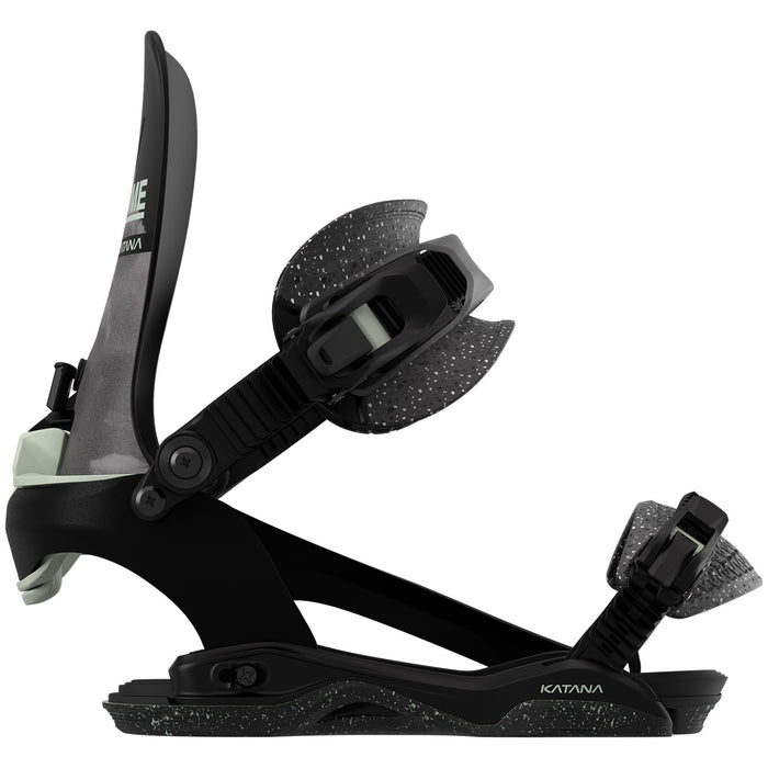 Rome Katana AW FASE x Stale Snowboard Bindings 2026 Black