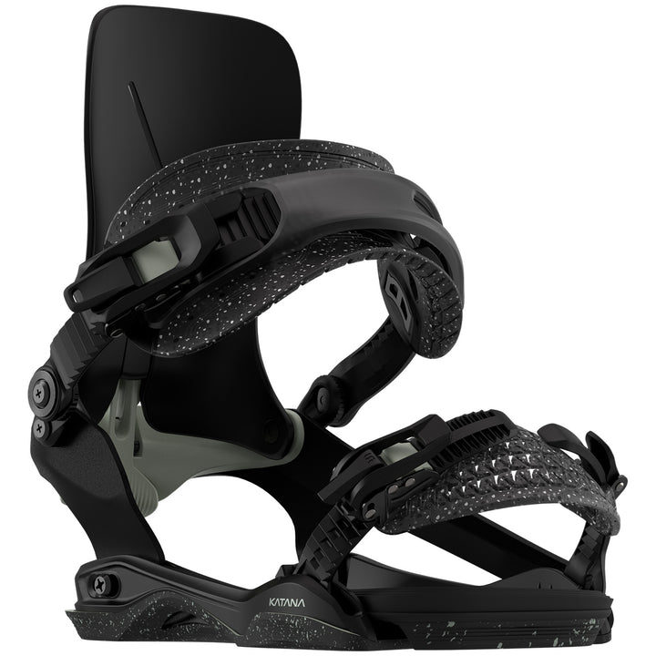 Rome Katana AW FASE x Stale Snowboard Bindings 2026 Black