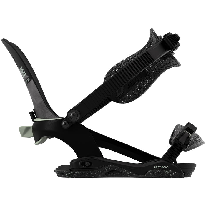 Rome Katana AW FASE x Stale Snowboard Bindings 2026 Black