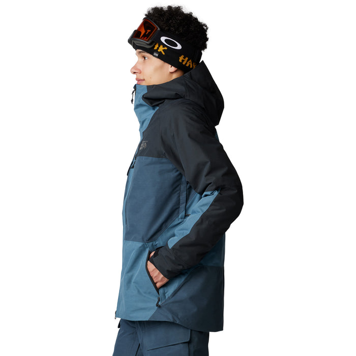 Mountain Hardwear Cloud Bank™ GORE-TEX Jacket - Men's Asiatic Blue/Montauk Blue/Black