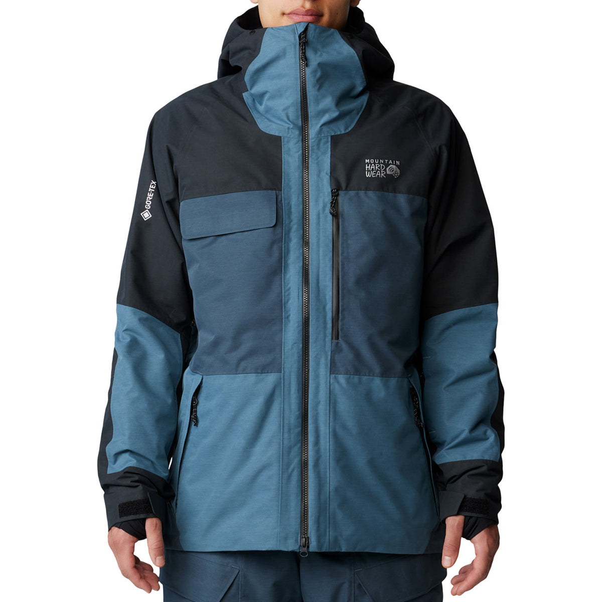 Mountain Hardwear Cloud Bank™ GORE-TEX Jacket - Men's Asiatic Blue/Montauk Blue/Black