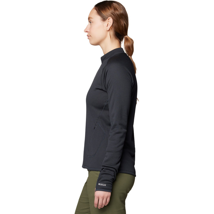 Mountain Hardwear Airmesh Long-Sleeve Top - Women's Dark Storm