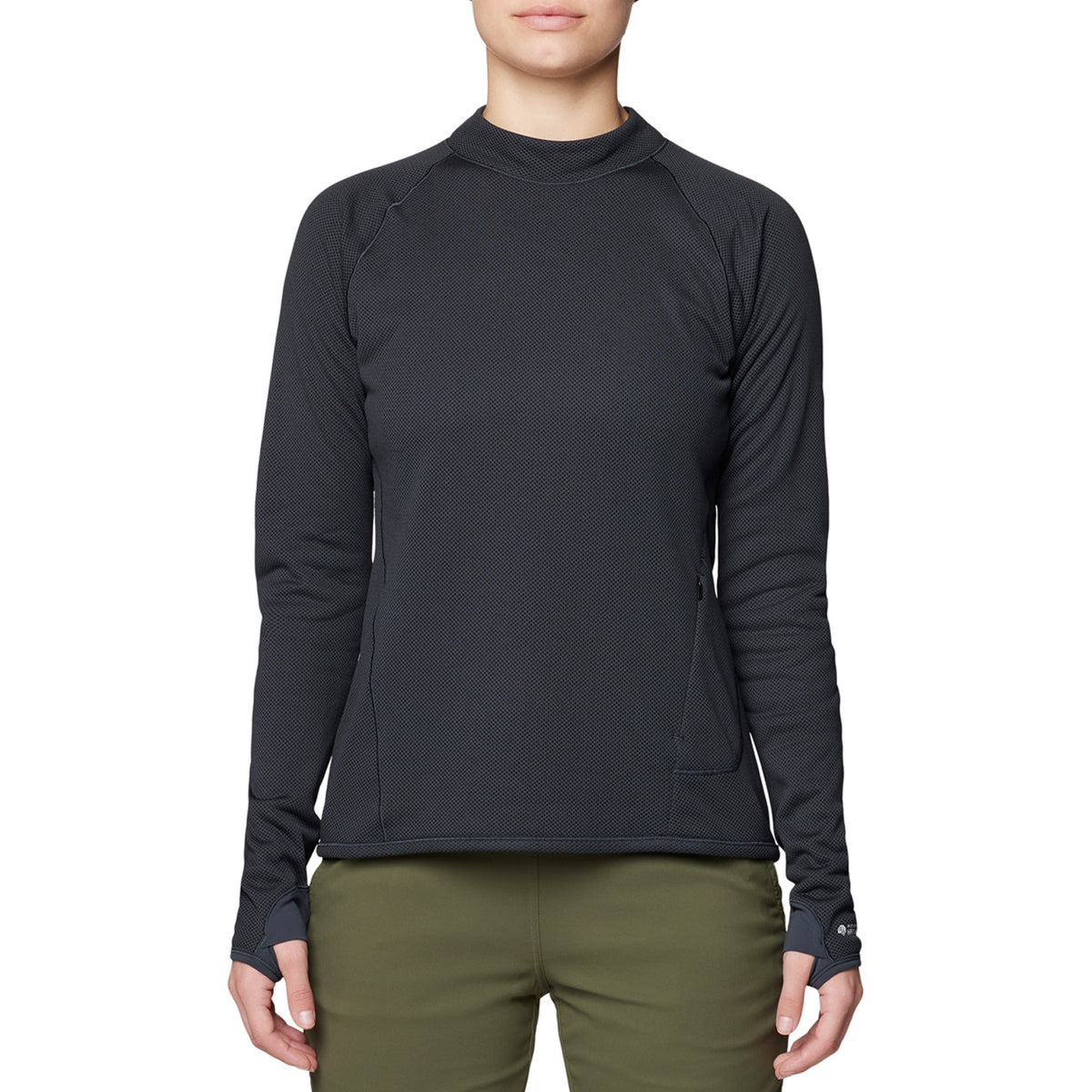 Mountain Hardwear Airmesh Long-Sleeve Top - Women's Dark Storm