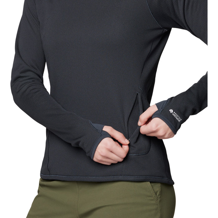 Mountain Hardwear Airmesh Long-Sleeve Top - Women's Dark Storm