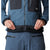 Mountain Hardwear First Tracks™ Fleece Full Zip Jacket - Men's Moon Blue Heather/Black