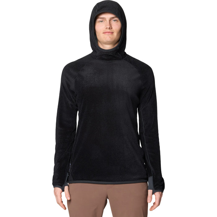 Mountain Hardwear AirMesh™ Long Sleeve Hoodie - Men's Dark Storm