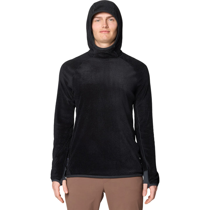 Mountain Hardwear AirMesh™ Long Sleeve Hoodie - Men's Dark Storm