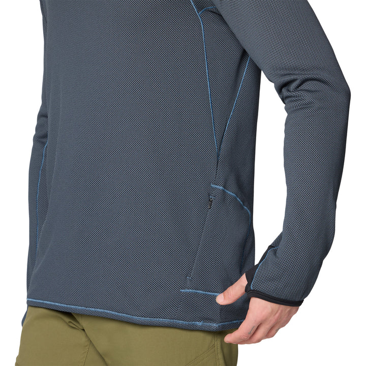 Mountain Hardwear AirMesh™ Long Sleeve Top - Men's Moon Blue