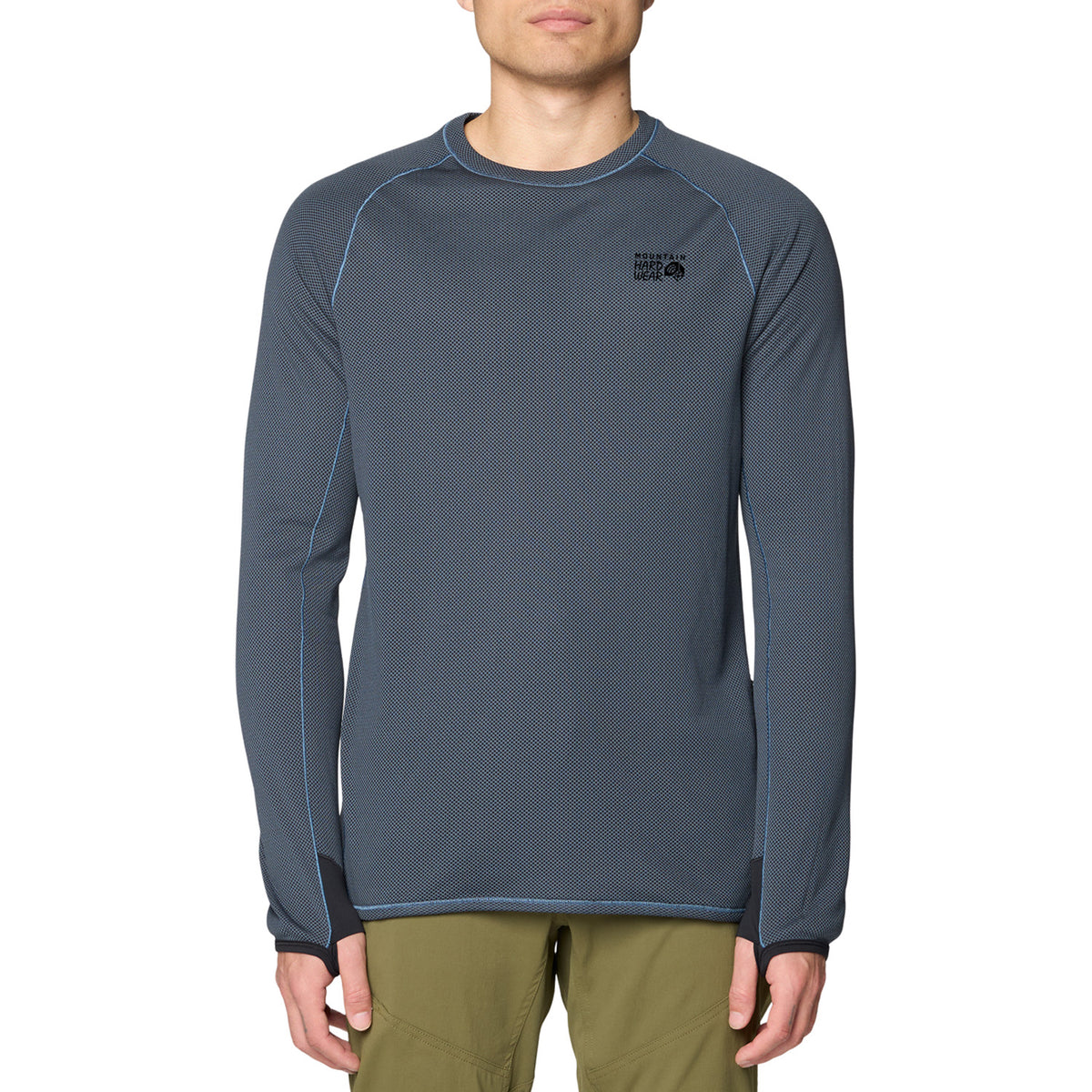 Mountain Hardwear AirMesh™ Long Sleeve Top - Men's Moon Blue