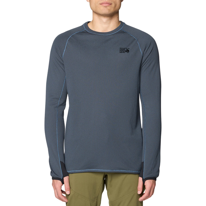 Mountain Hardwear AirMesh™ Long Sleeve Top - Men's Moon Blue