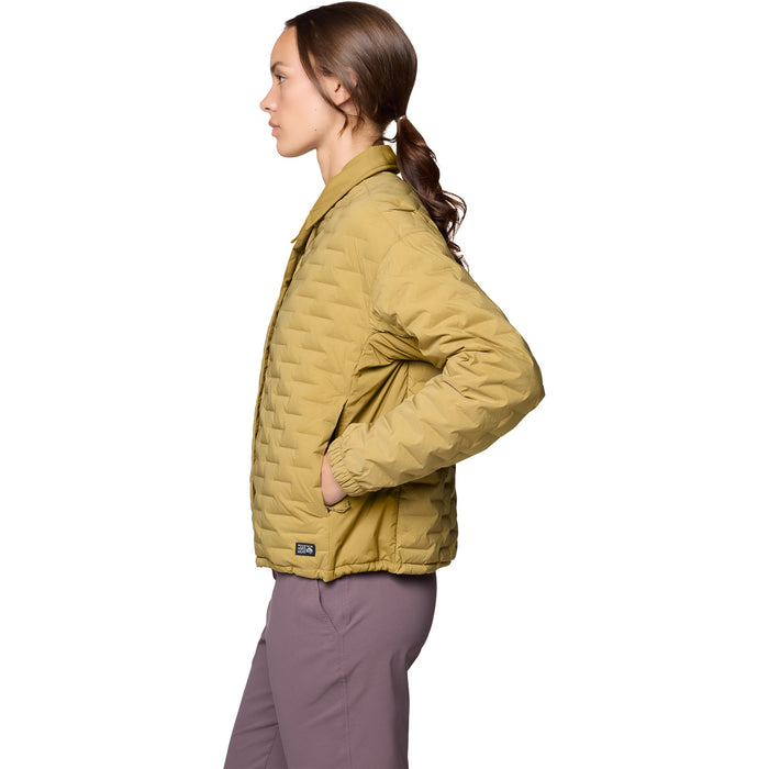 Mountain Hardwear Stretchdown™ Light Snap Jacket - Women's Grassland