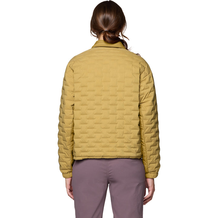 Mountain Hardwear Stretchdown™ Light Snap Jacket - Women's Grassland