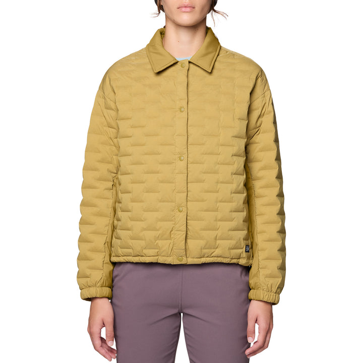 Mountain Hardwear Stretchdown™ Light Snap Jacket - Women's Grassland