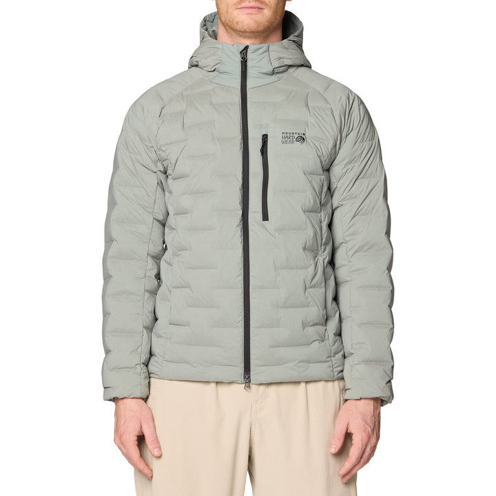 Mountain Hardwear Stretchdown™ Hoodie - Men's Wet Stone