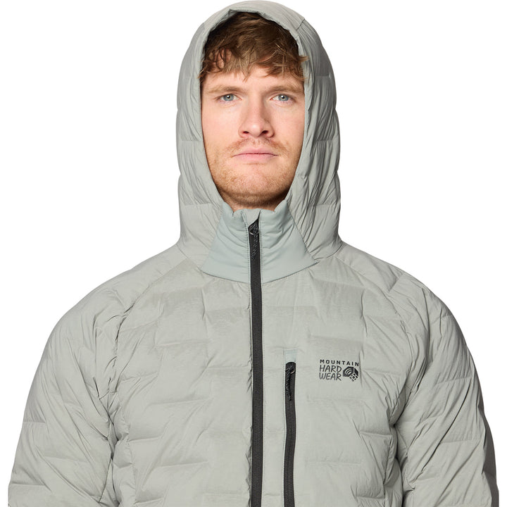 Mountain Hardwear Stretchdown™ Hoodie - Men's Wet Stone
