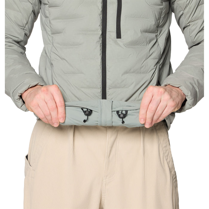 Mountain Hardwear Stretchdown™ Hoodie - Men's Wet Stone