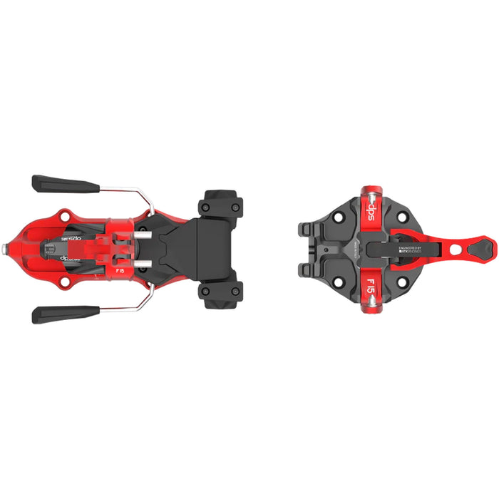 DPS F15 EVO Alpine Touring Ski Bindings Red
