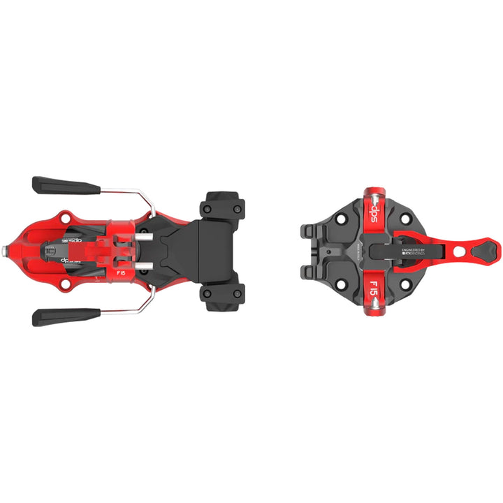 DPS F15 EVO Alpine Touring Ski Bindings Red