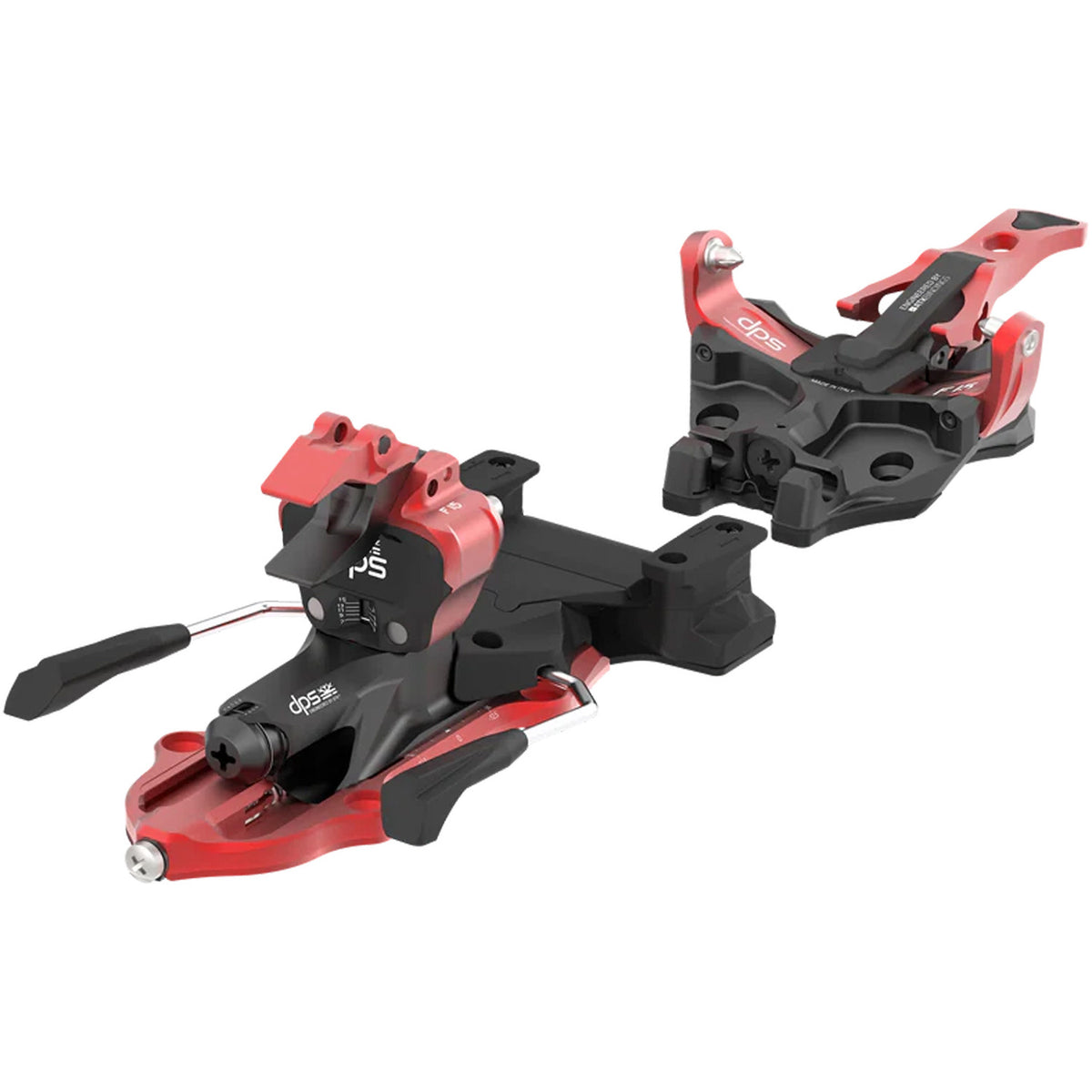 DPS F15 EVO Alpine Touring Ski Bindings Red