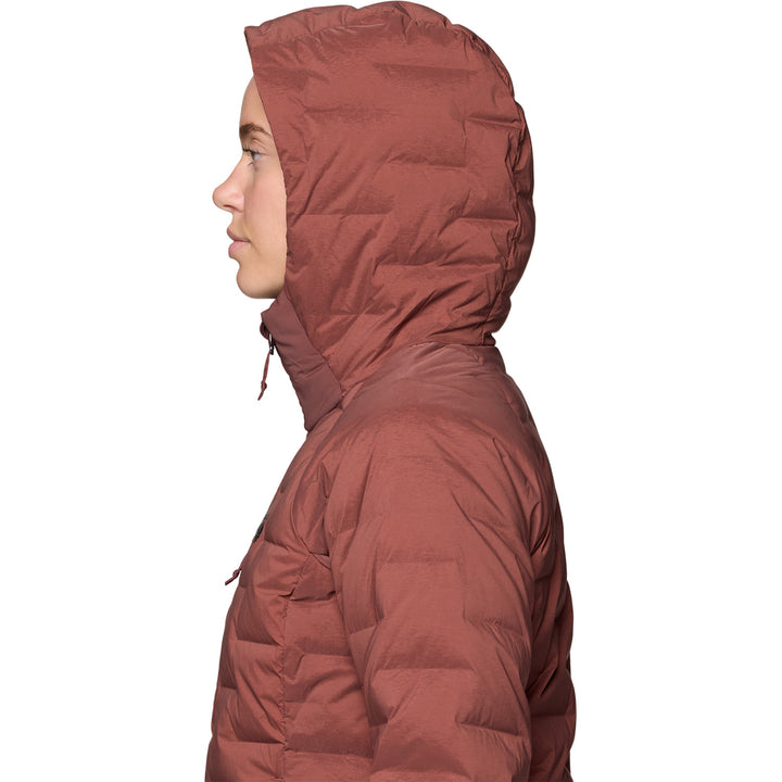 Mountain Hardwear Stretchdown™ Hoodie - Women's Bourbon Brown
