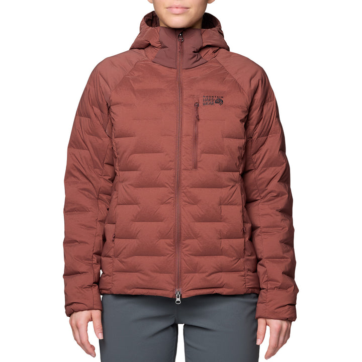Mountain Hardwear Stretchdown™ Hoodie - Women's Bourbon Brown