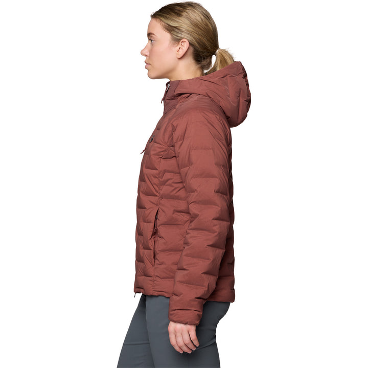 Mountain Hardwear Stretchdown™ Hoodie - Women's Bourbon Brown