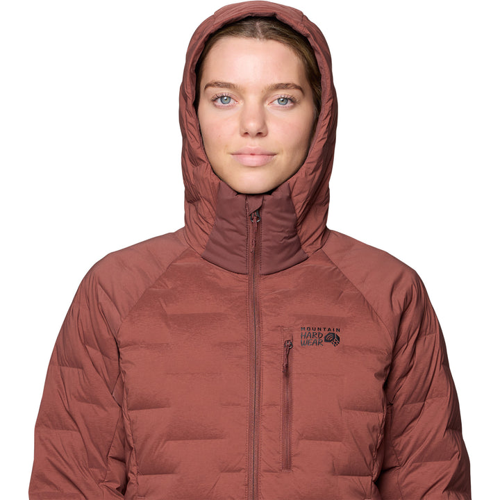 Mountain Hardwear Stretchdown™ Hoodie - Women's Bourbon Brown