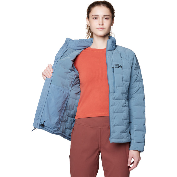Mountain Hardwear StretchDown™ Jacket - Women's Adriatic Blue Heather