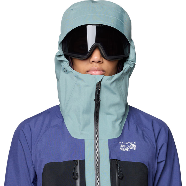 Mountain Hardwear Mythogen™ GORE-TEX PRO Jacket - Women's Blue Sage/Lapis Dusk/Black
