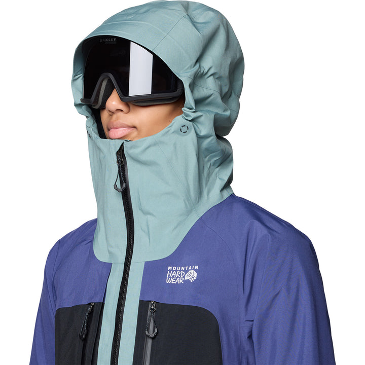 Mountain Hardwear Mythogen™ GORE-TEX PRO Jacket - Women's Blue Sage/Lapis Dusk/Black