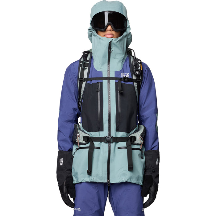 Mountain Hardwear Mythogen™ GORE-TEX PRO Jacket - Women's Blue Sage/Lapis Dusk/Black