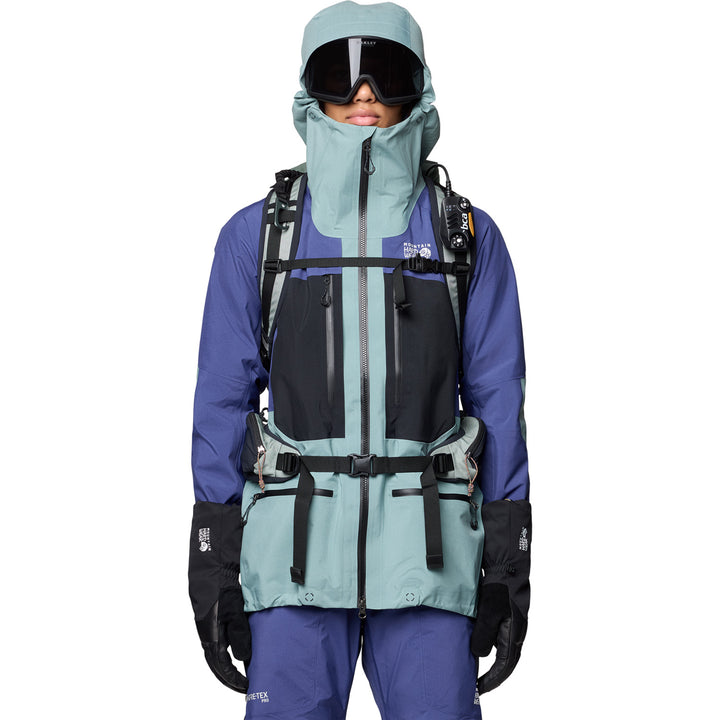 Mountain Hardwear Mythogen™ GORE-TEX PRO Jacket - Women's Blue Sage/Lapis Dusk/Black