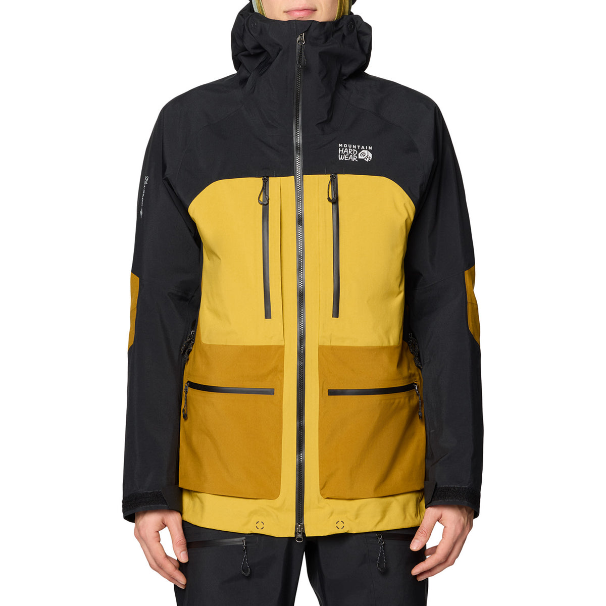 Mountain Hardwear Mythogen™ GORE-TEX PRO Jacket - Men's Desert Yellow/Olive Gold/Black