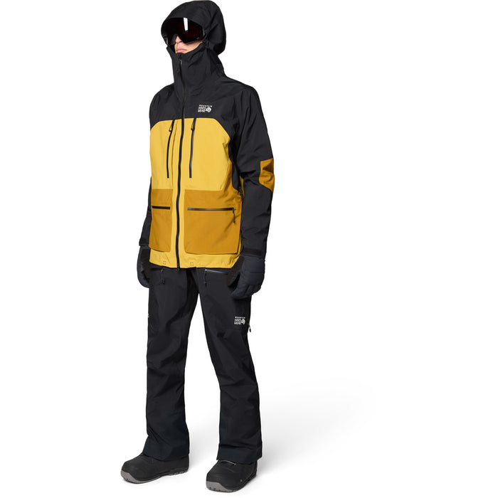 Mountain Hardwear Mythogen™ GORE-TEX PRO Jacket - Men's Desert Yellow/Olive Gold/Black