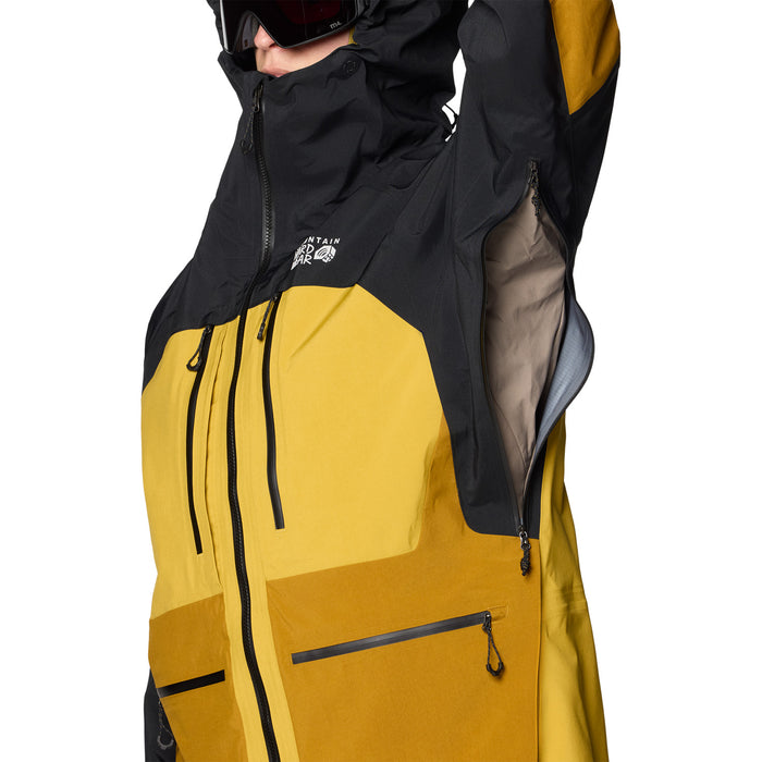 Mountain Hardwear Mythogen™ GORE-TEX PRO Jacket - Men's Desert Yellow/Olive Gold/Black
