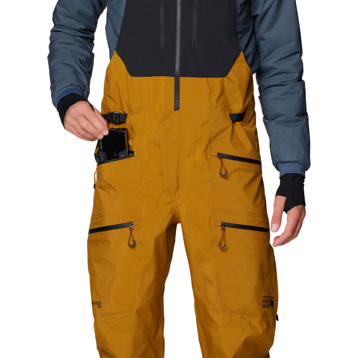 Mountain Hardwear Mythogen™ GORE-TEX PRO Bibs - Men's Olive Gold