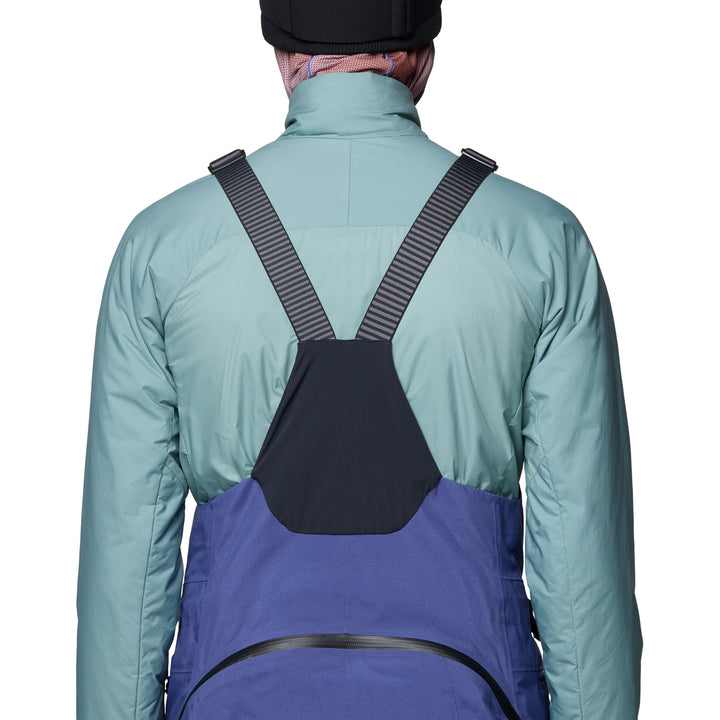 Mountain Hardwear Mythogen™ GORE-TEX PRO Bibs - Women's Lapis Dusk/Black