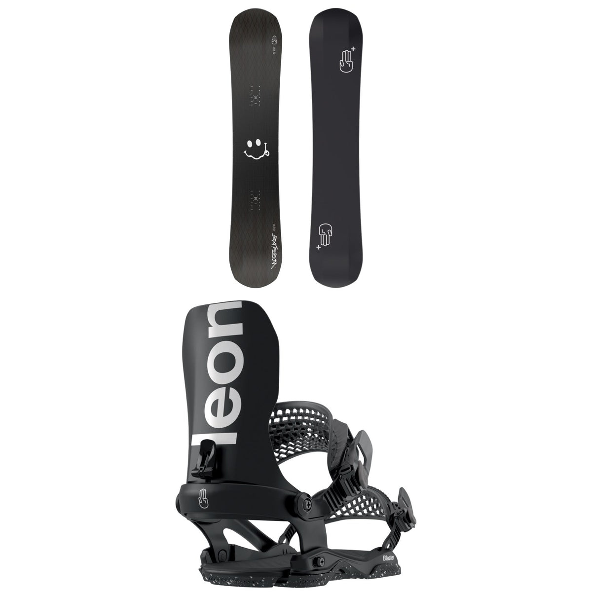 Bataleon Evil Twin+ Snowboard + Blaster AW Fase Snowboard Bindings 2026