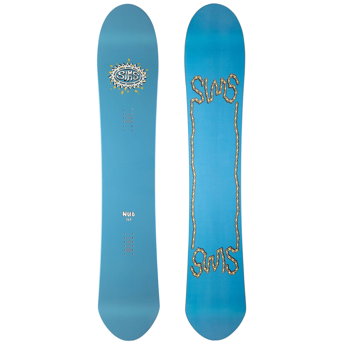 Sims Nub Snowboard 2026 Blue