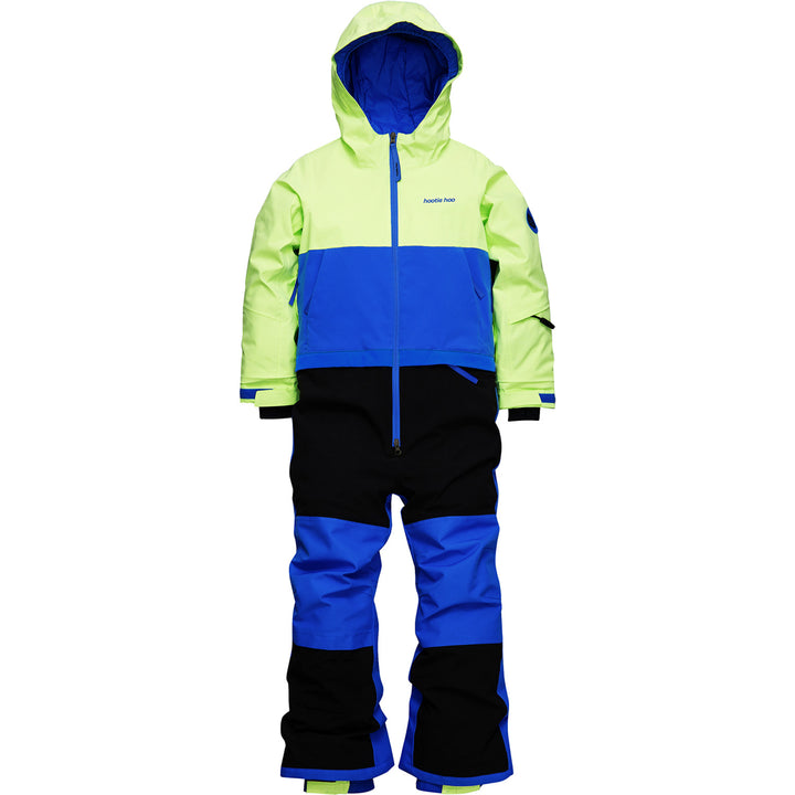 Hootie Hoo Kids Vista Insulated Snowsuit - Kids' Lime/Vivid Blue/Raven Black