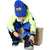 Hootie Hoo Kids Vista Insulated Snowsuit - Kids' Lime/Vivid Blue/Raven Black