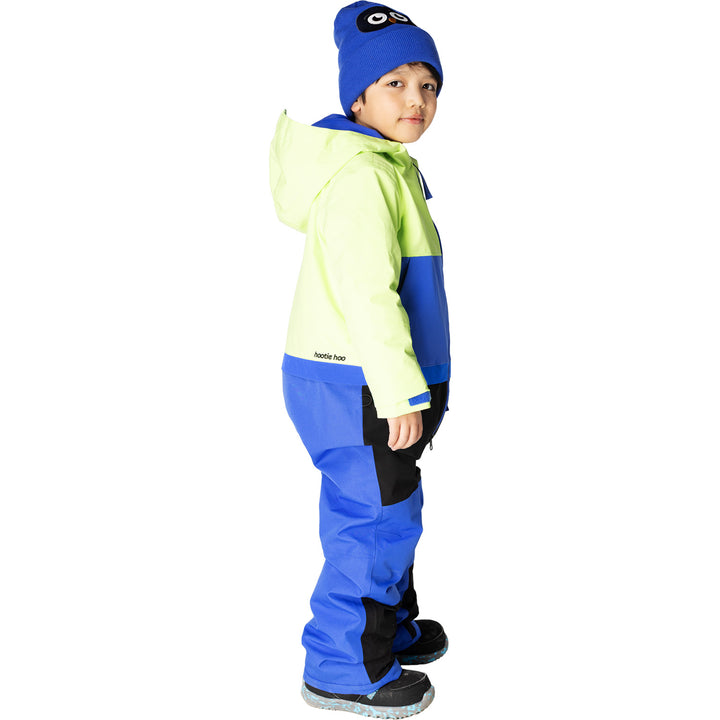 Hootie Hoo Kids Vista Insulated Snowsuit - Kids' Lime/Vivid Blue/Raven Black
