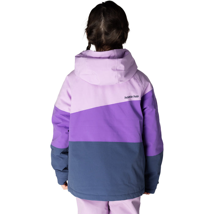 Hootie Hoo Spruce Insulated Jacket - Kids' Lavender/Grape/Sea Blue