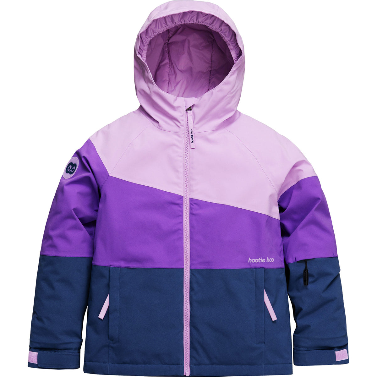 Hootie Hoo Spruce Insulated Jacket - Kids' Lavender/Grape/Sea Blue