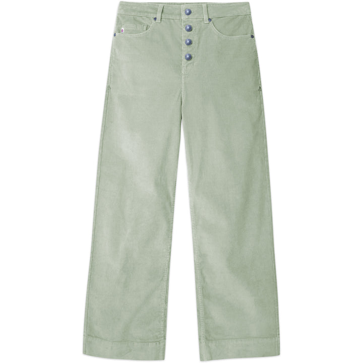 Stio Rivet Wide Leg Cord Pants - Women's Sage Flats