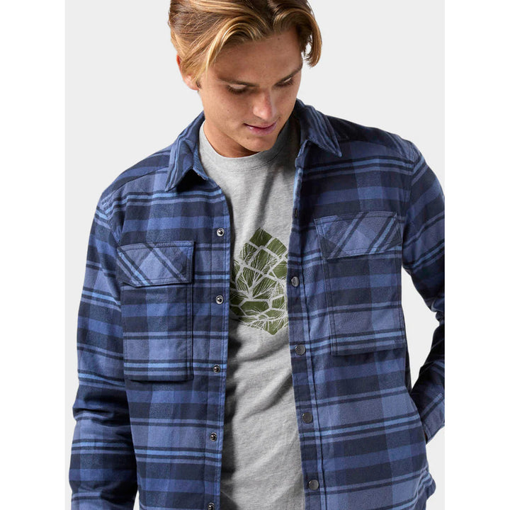 Stio Buckhorn Insulated Snap Shirt - Men's Mountain Shadow Plaid